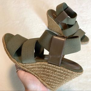 Tahari Espadrille Wedge Sandals